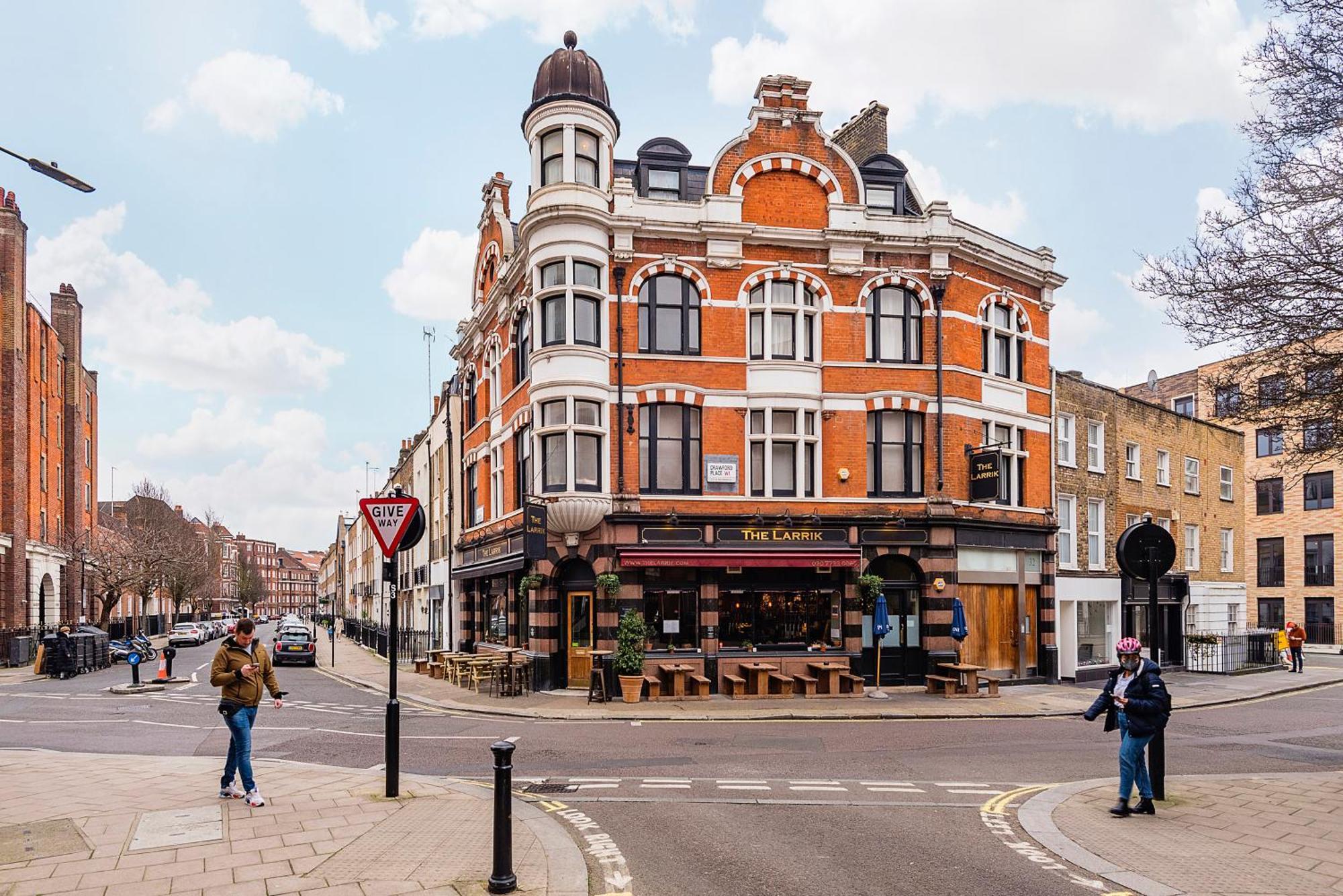 Stunning Apartment In Fashionable Marylebone London Eksteriør bilde